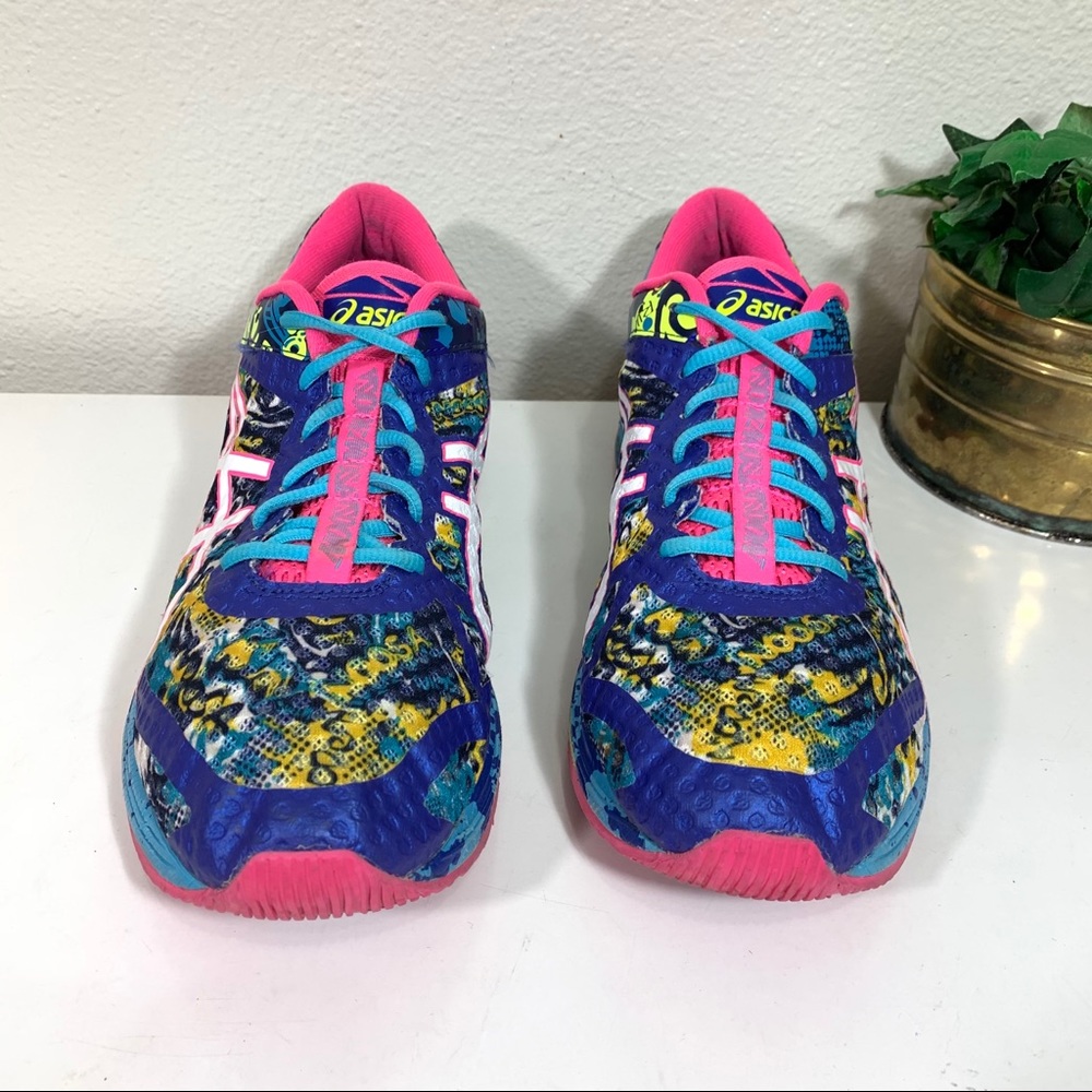 ASICS Gel Noosa Tri 11 Running Shoes Blue Pink - Picture 11 of 11